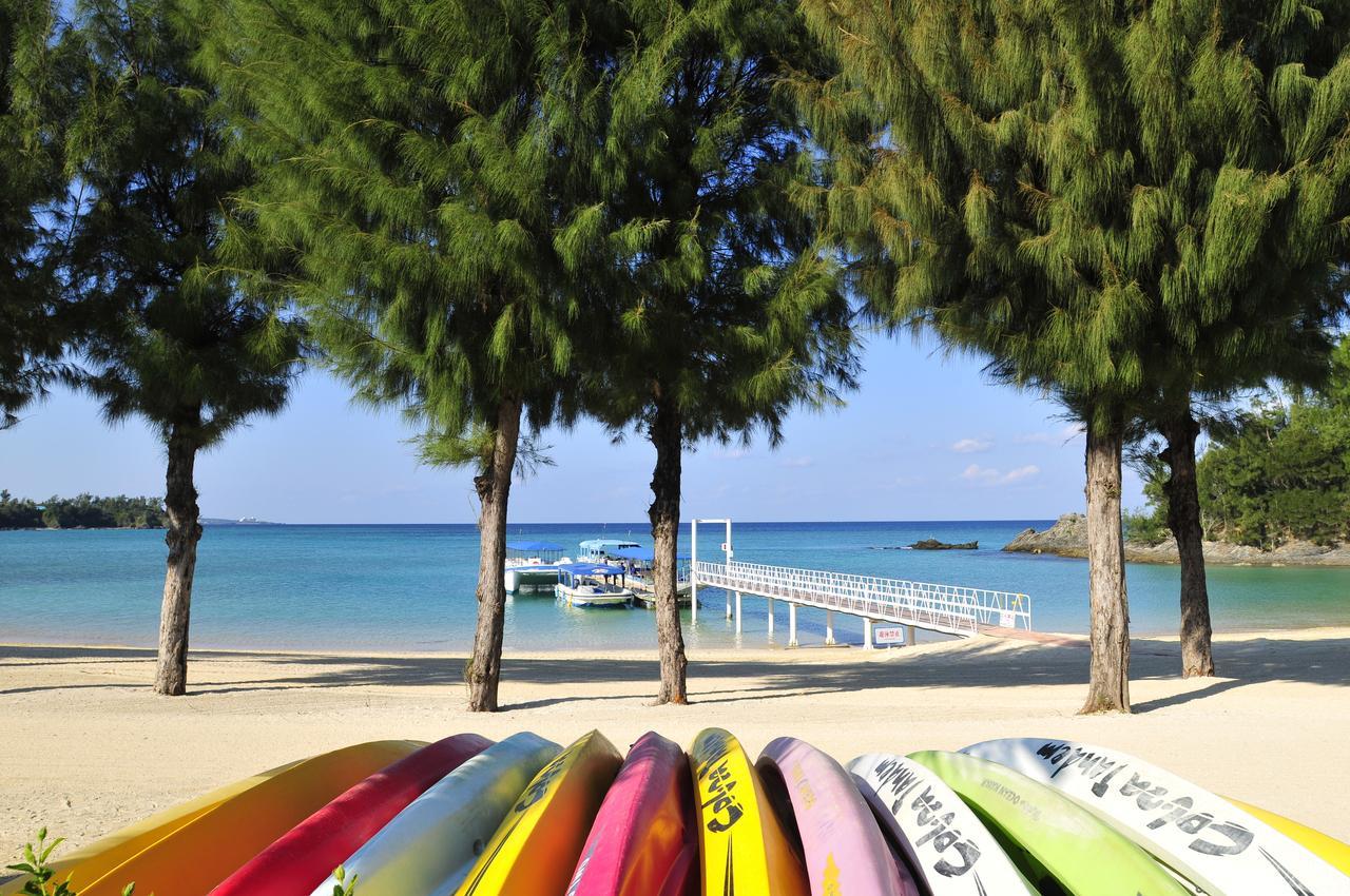 Okinawa Kariyushi Beach Resort Ocean Spa Onna Exterior foto